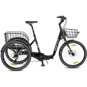 Monty E-trike Rocket 1e 24´´ Sunrace 2026 Electric Bike Noir M / 540Wh