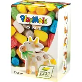 PlayMais Maïs à modeler ONE Cow, motif de vache de 70 pièces
