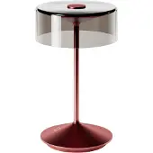 Sigor Numotion Lampe à accu Lampe en verre IP54 2,2W Flex Mood 2700/2200K rouge cerise