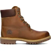 Timberland pour homme. TB1270942141 Premium 6 Inch ankle boots en cuir marron (50 W), Plat, Lacets, Casuel, De plein air