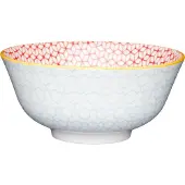 Kitchencraft 4x Bowl, Saladier + bol, Bleu, Rouge