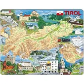 Larsen Puzzle - Tyrol (physique) (66 pièces)