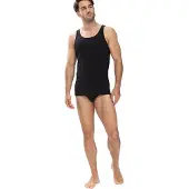 Mey Maillot de corps noir