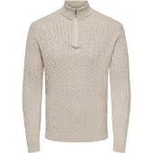 Only & Sons Pull-over 'ONSLoui' beige