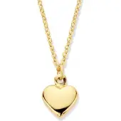 SPARKLE14 Kettenherz 1,0 mm 42 - 45 cm - Gold
