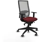 Piqueras Y Crespo Bürostuhl 1D066G0 Granatrot