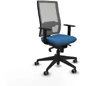 Piqueras Y Crespo Chaise de bureau 1D066G0 Bleu clair