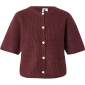 Pieces Cardigan 'PCSilly' bourgogne