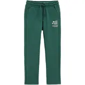 We fashion Pantalon beige / vert foncé
