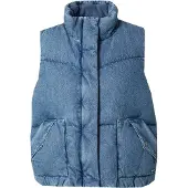 Levi's Western Bubble Vest Bleu L Femme
