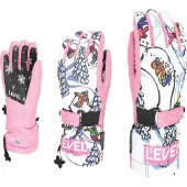 Level Junior Gloves Rose 11-12 Years Fille