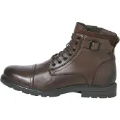 Jack & Jones Bottines à lacets 'JFWCHATSWORTH' marron