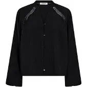 Co'Couture Chemisier 'Shina' noir
