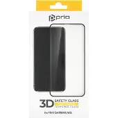 Prio Verre de protection d'écran 3D pour VIVO X60 Pro noir (Vivo X60 Pro), Téléphone portable : film de protection, Noir