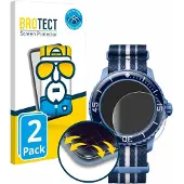BROTECT Full-Cover Protection, Film de protection pour smartwatch, Transparent