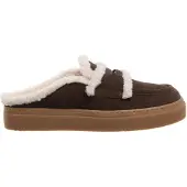 INUIKII Mule brun foncé / blanc naturel