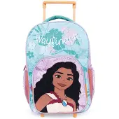 Arditex Sac à dos Moana, 24x36x12 cm, 11 litres, avec roulettes, couleur bleue, pour enfants, taille unique