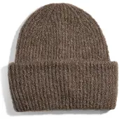Pieces Bonnet 'PCBERA' marron chiné