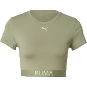 Puma T-shirt fonctionnel 'STRONG' beige / vert pastel