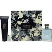 Versace Pour Homme Coffret pour Homme Eau de Toilette 100 ml + Gel Douche Parfumé 150 ml + Eau de Toilette 5 ml