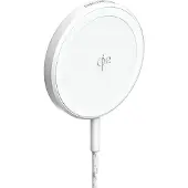 Unisynk Chargeur magnétique sans fil Qi2, 15W, blanc 2m (15 W), Chargeur sans fil, Blanc