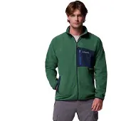 Columbia Fast Trek Overlay Full Zip Fleece Vert S Homme
