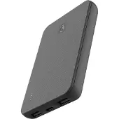GP Batteries Powerbank Plus 3 ports 5000 mAh - Noir (5000 mAh, 12 W), Chargeur de secours, Noir