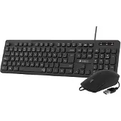Subblim SUBKBC-CSSK01 clavier Souris incluse Universel USB QWERTY Espagnole Noir