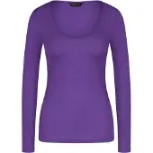 Triumph T-shirt ' Beauty Layers Top Scoop Neck ' violet