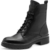 Tamaris Bottes à lacets noir