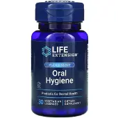 Life Extension , FLORASSIST Probiotique, Hygiène Bucco-Dentaire, 30 Pastilles Végétariennes