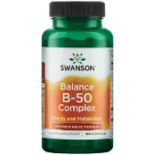 Swanson Health Balance Vitamin B-50 Complex 100 Capsules Health Products