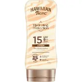 Hawaiian Tropic Lotion solaire - - Crème Solaire - 180ml - Indice 15 - Hypoallergénique