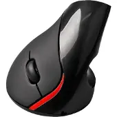Generique generic - Souris verticale - optique - 5 boutons - filaire - USB - noir