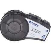 Brady M21-18-427 ruban vinyle laminé 25,40 mm x 19,05 mm (d'origine) - noir sur blanc