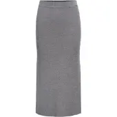 Object Reynard Midi Skirt Gris M Femme