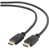 Gembird CC-HDMI4-0.5M - Câble HDMI avec Ethernet - HDMI mâle pour HDMI mâle - 50 cm - paire torsadée blindée (STP) - noir