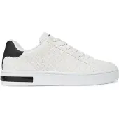 Armani Exchange Baskets basses noir / blanc