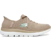 SKECHERS Baskets basses 'Slip-Ins: Summits - New Daily' beige