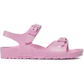 Birkenstock Sandales plates Rio EVA filles - Rose - 31