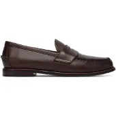 Ralph Lauren Alston Burnished Leather Penny Loafers Marron EU 41 Homme