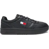 Tommy Hilfiger Baskets basses 'Ess' bleu marine / rouge / noir / blanc
