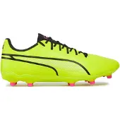 Puma Chaussure de foot 'King Pro' pomme / rose clair / noir