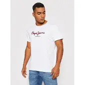 Pepe Jeans T-Shirt 'Eggo' bleu marine / rouge foncé / blanc