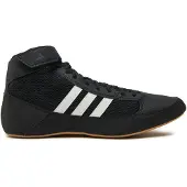Adidas HVC Havoc Indoor Chaussures de lutte Chaussures d'intérieur noir/blanc AQ3325, Taille:44 EU