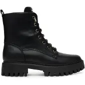 GUESS Femmes Bottes à lacets Fiona noir