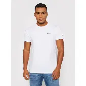Pepe Jeans T-Shirt bleu marine / rouge feu / noir / blanc