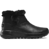 SKECHERS dames bottines doublées chaudes noir