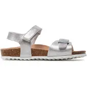Geox Adriel Youth Sandals Argenté EU 35 Fille