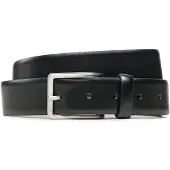 BOSS Ceinture 'Erman' noir / argent